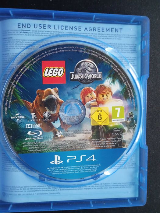 LEGO Jurassic World PS4 PS5 PL