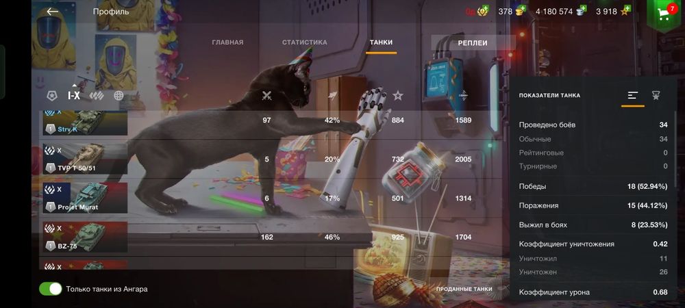 WOT BLITZ  продам аккаунт