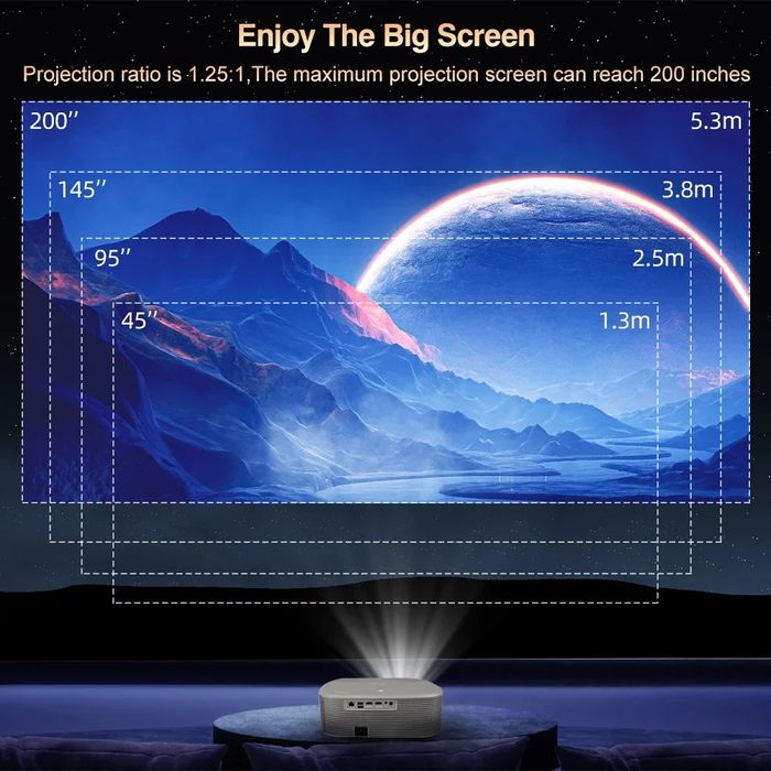 Проектор Everycom HQ10W DLD GT300 Гарантия!