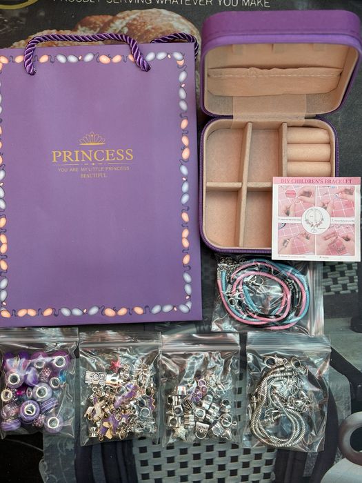 PRINCESS/Набір для виготовлення браслетів ШАРМІВ PRINCESS PANDORA!