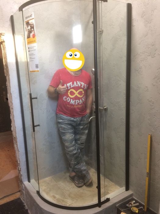 Душевая кабинка, срочно!