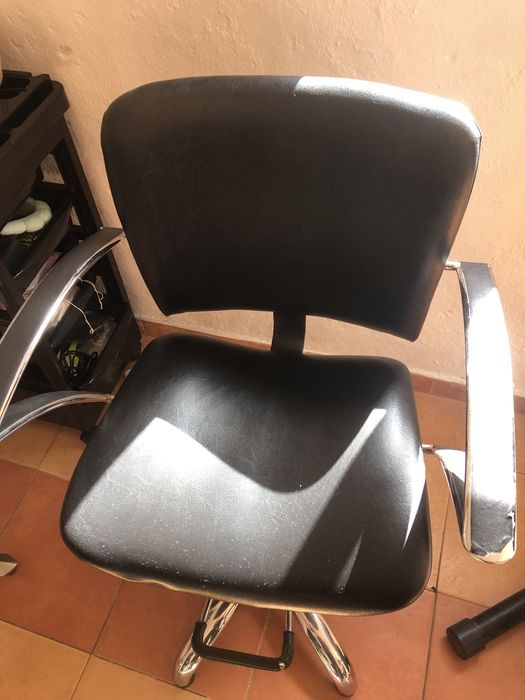 Cadeira cabeleireiro hidráulica