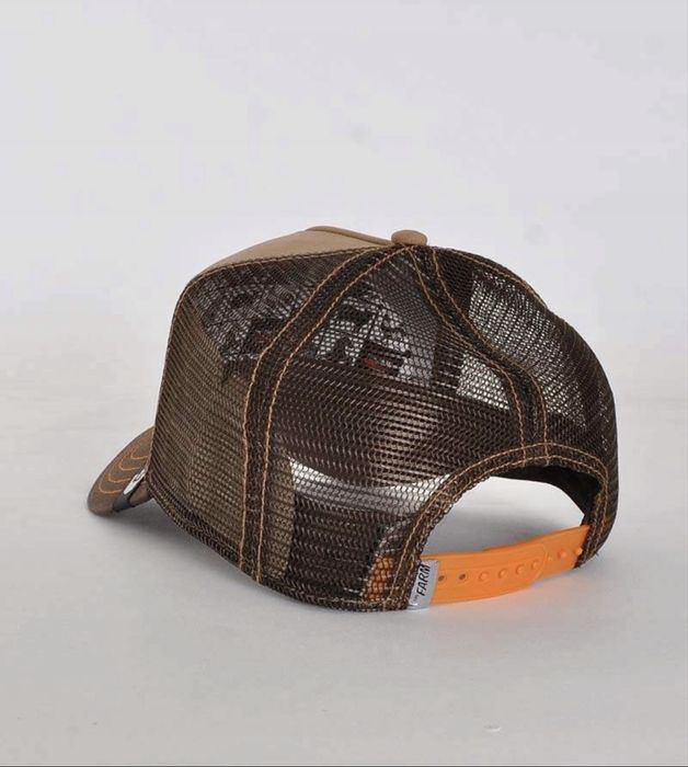 Gooring Bros czapka z daszkiem brąz unisex