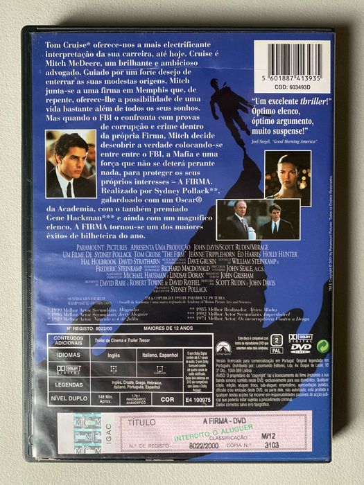 [DVD] A Firma (The Firm)