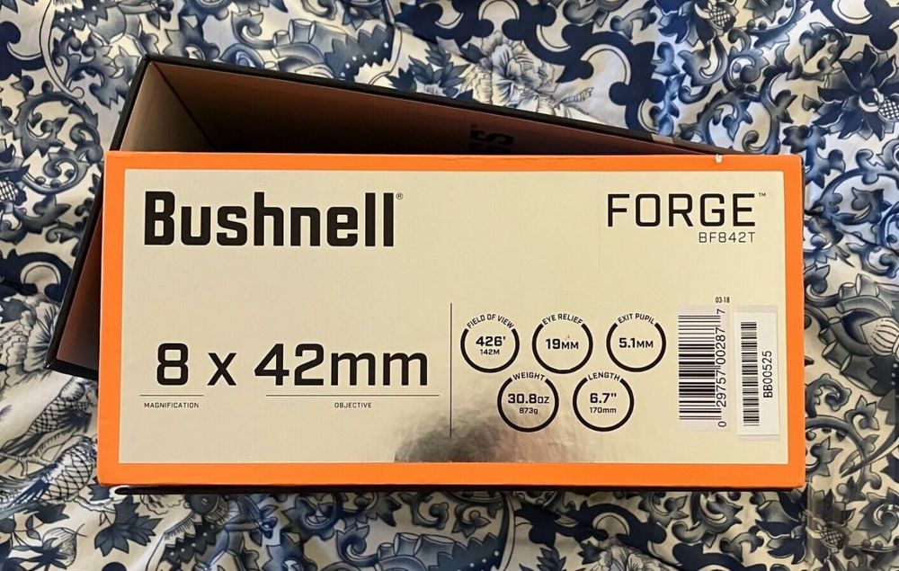 Топ клас! Бінокль Bushnell Forge 8x42 8 х 42