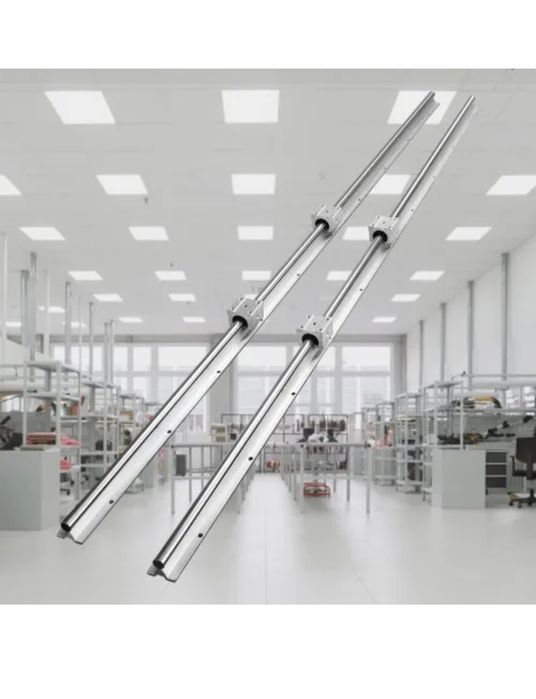 линейная направляющая VEVOR,2рельса+4каретки,Лінійна рейка з кареткою