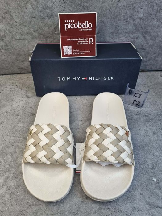 Buty Tommy Hilfiger Th Braided Pool Slide