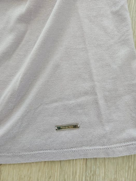 Top lilás metalizado Pedro Del Hierro S