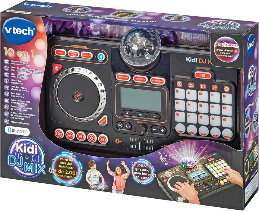 Mesa de Mistura VTech Kidi DJ Mix 10 em 1 – NOVA em Caixa