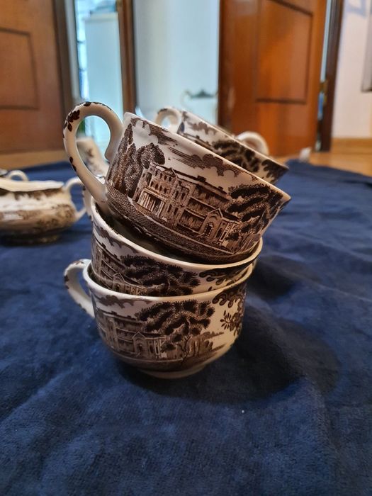 Serviço de chá inglês Royal Worcester