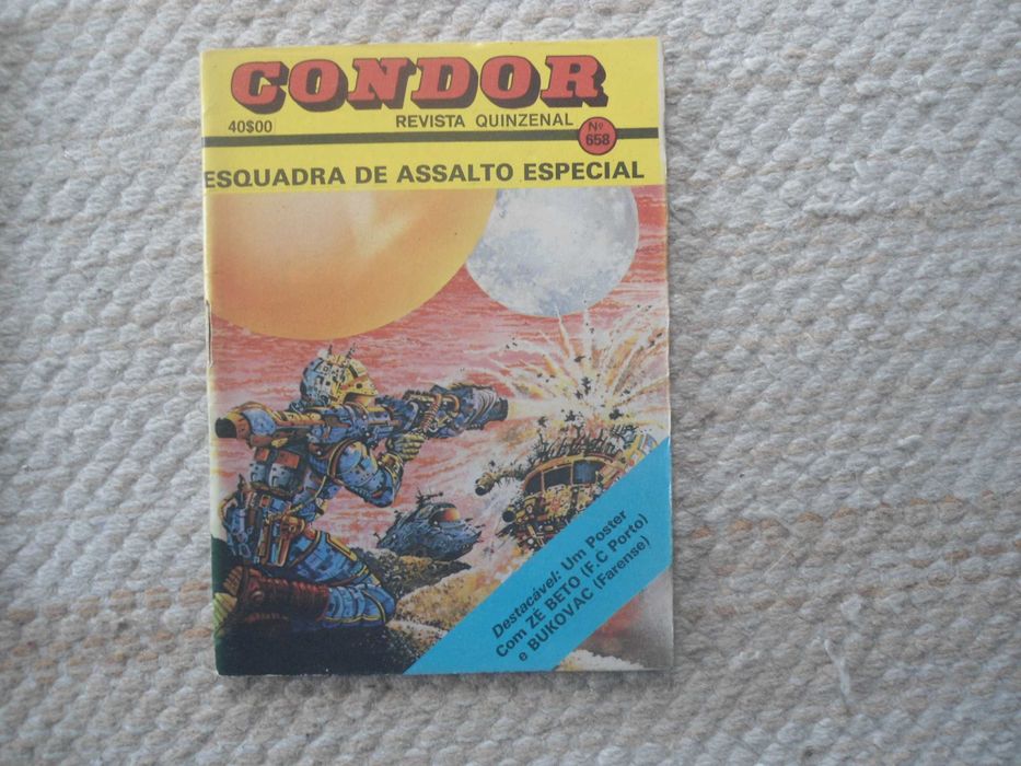 BD Condor Amarelo (anos 70 e 80)