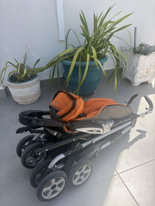 Carrinho de bebé Pré-Natal laranja
