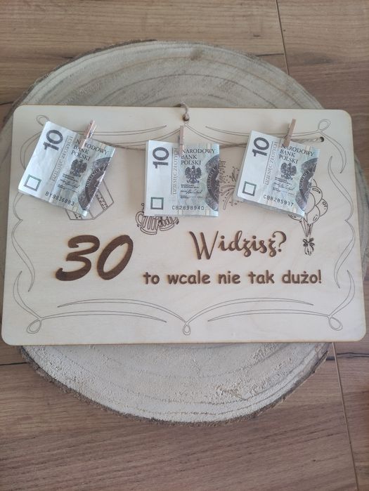 Tabliczka, urodziny, 30 to nie tak dużo