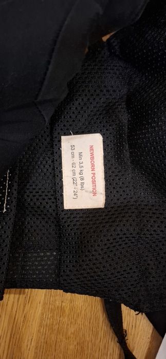 Nosidełko Babybjorn one dla dziecka od 0mc