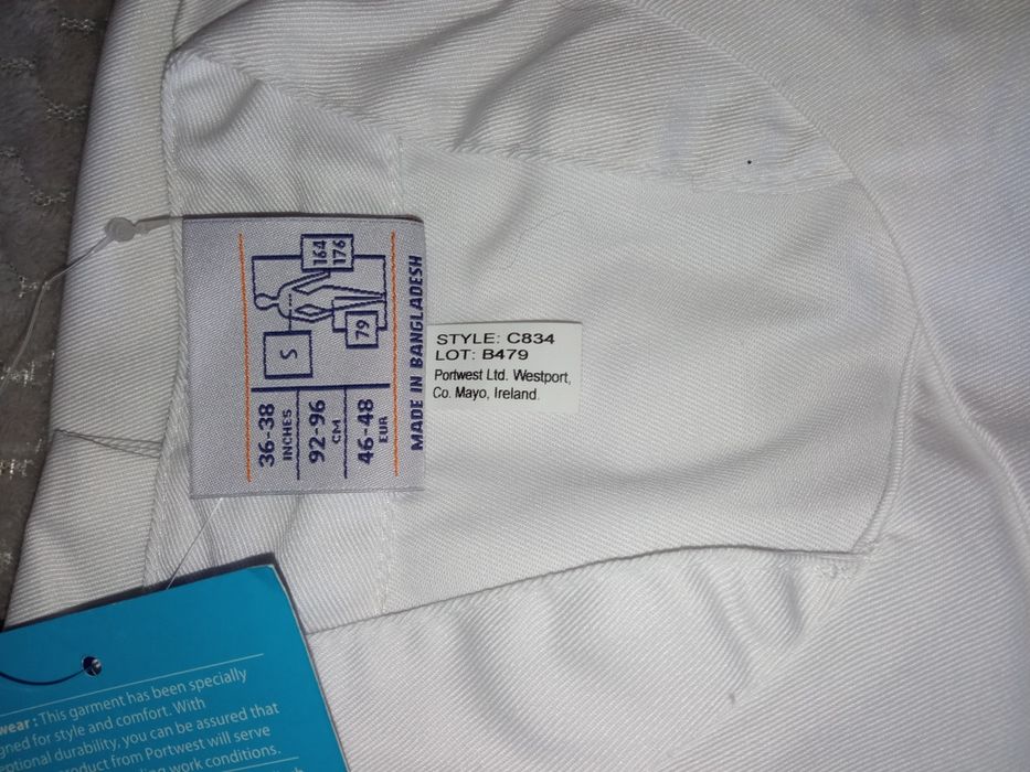 Bluza gastronomiczna Portwest