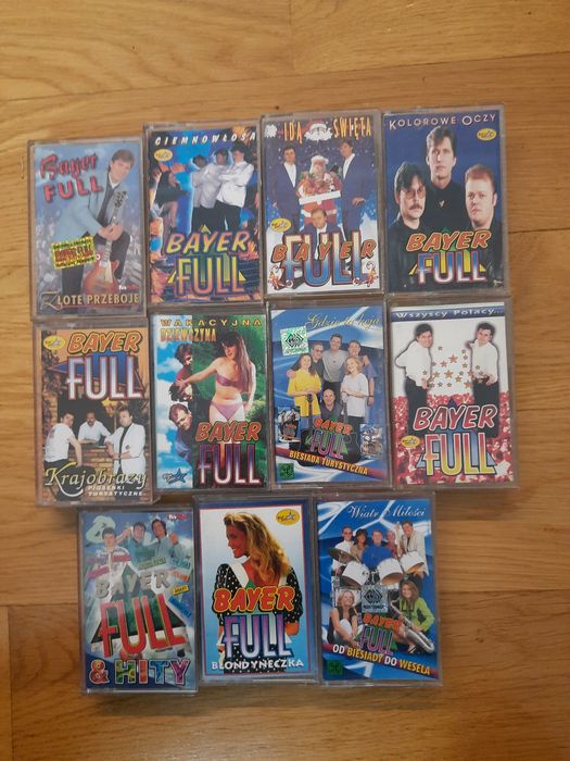 Kasety magnetofonowe Bayer Full