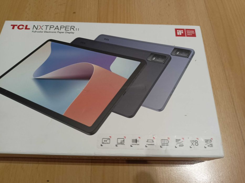 Tablet TCL NXTPAPER 11 10,95" 2K 4/128GB Wi-Fi Szary - NOWY + gratisy