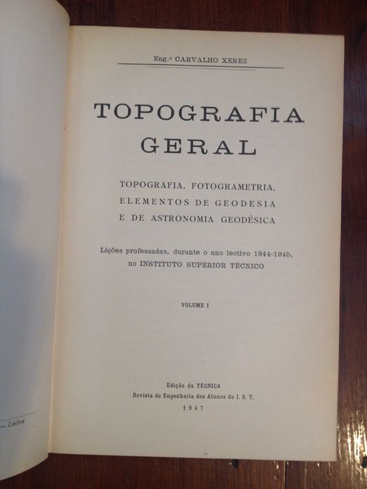 Eng. Carvalho Xerez - Topografia Geral