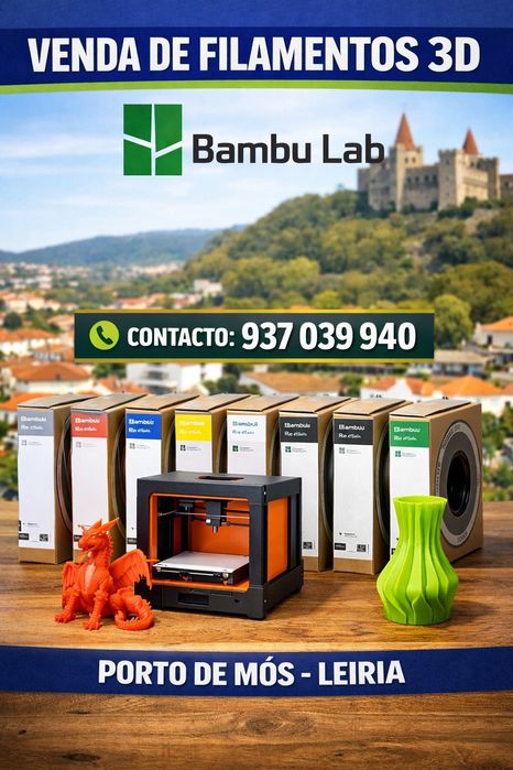 Filamentos para impressões 3d