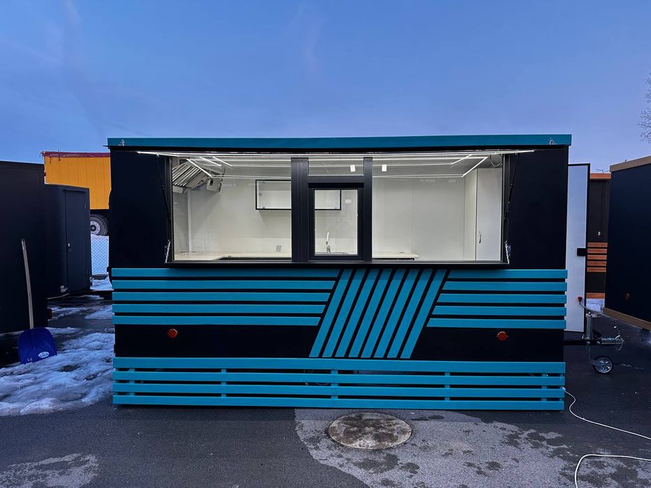 Виготовлення та продажа торгових причіп-кіоск на колесах