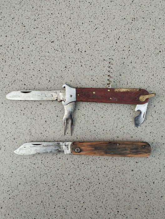 Кухонные раскладные ножи.