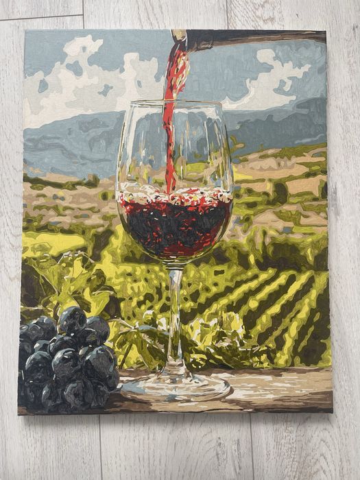 Готовые картины по номерам