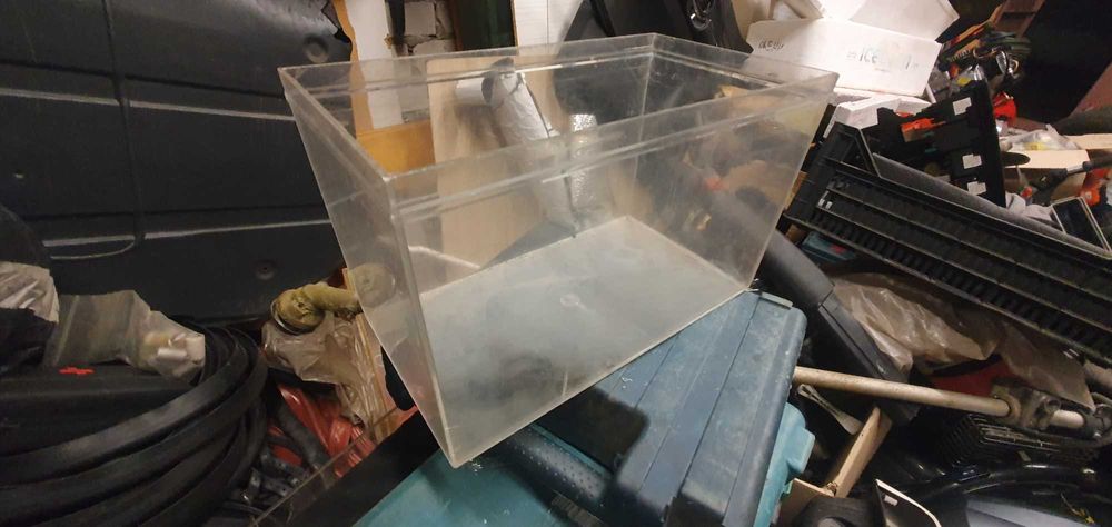 Аквариум оргстекло, черепашка, рыбка , хомячок