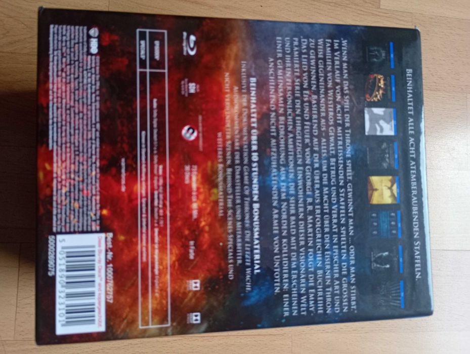 Gra o Tron 1-8, blu-ray