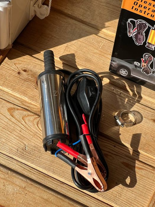 Насос электрический для перекачки дизельного топлива 12V 24V