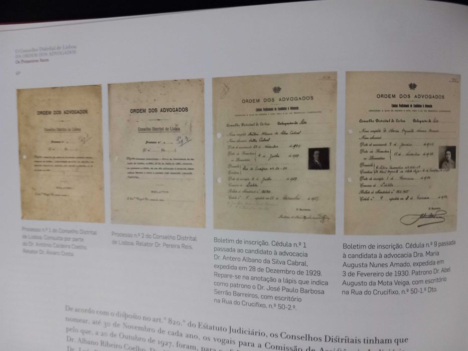 Livro - O Conselho Distrital de Lisboa da Ordem dos Advogados