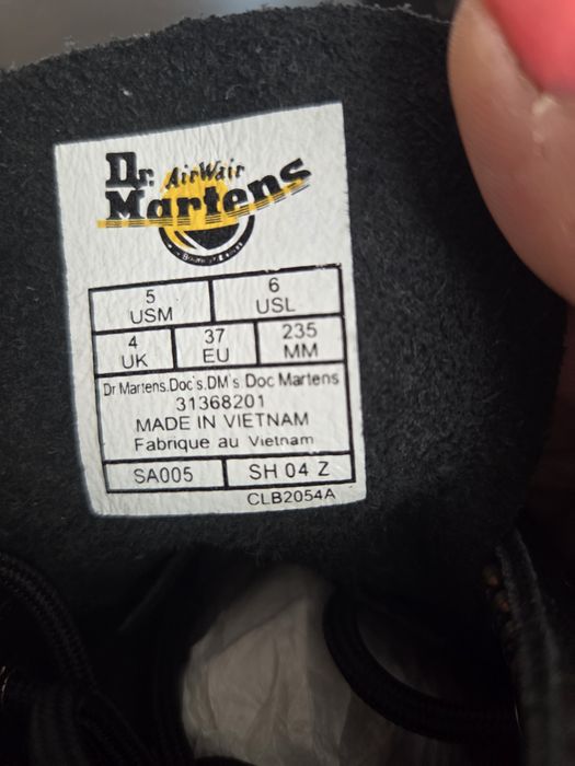 Buty, kultowe glany Dr. Martens Sinclair