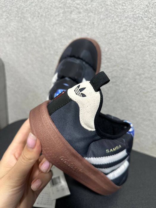 Кросівки зимові пуфели Adidas Puffylette samba оригінал дутіки