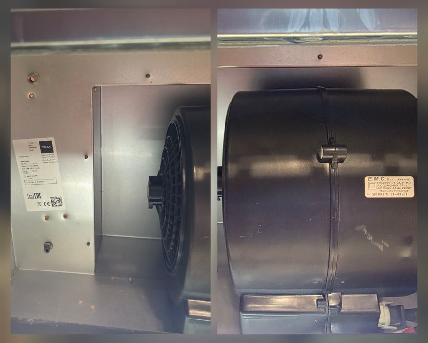 Вытяжка встраиваемая Teka CNL 6815 PLUS, выдвижная, телескопическая