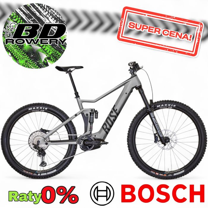 Rower elektryczny ROSE ROOT MILLER PLUS 2 roz.M Bosch CX 625Wh FaVat