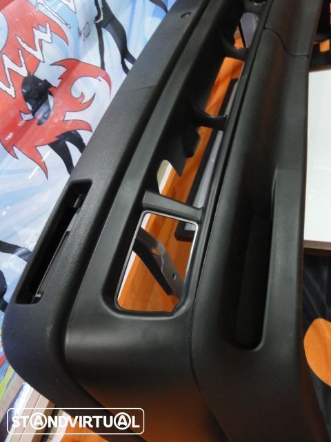 Para-choques Frontal com reforço metálico VW Golf 2 / II GTI + Lip, spoiler frontal GTI