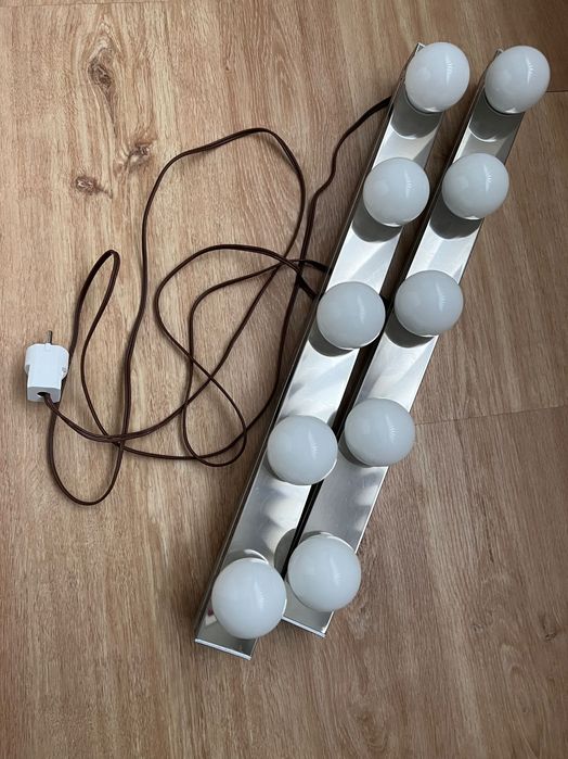 EDSJÖ
Candeeiro LED de parede, aço inoxidável 2 unidades