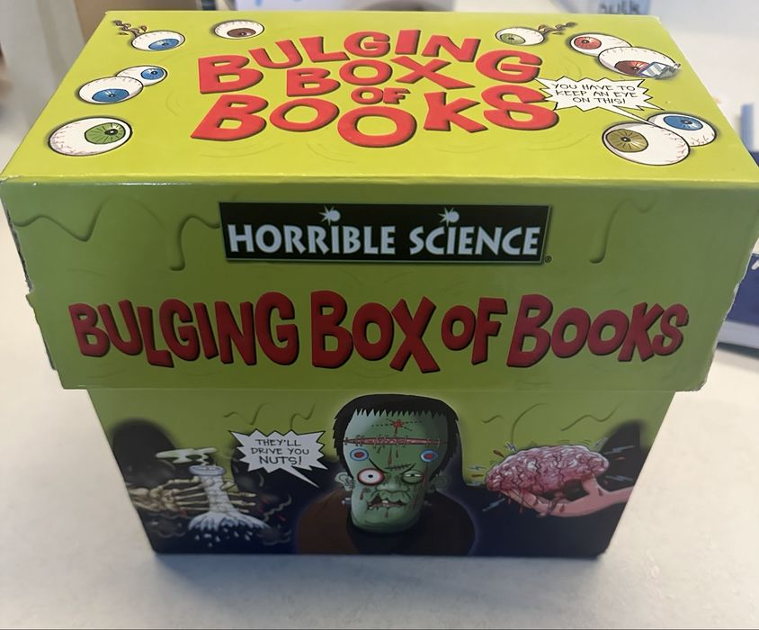 Horrible Science Bulging Box of Books – komplet 20 książek po angielsku