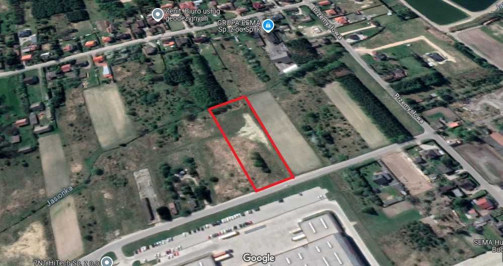 działka inwestycyjna