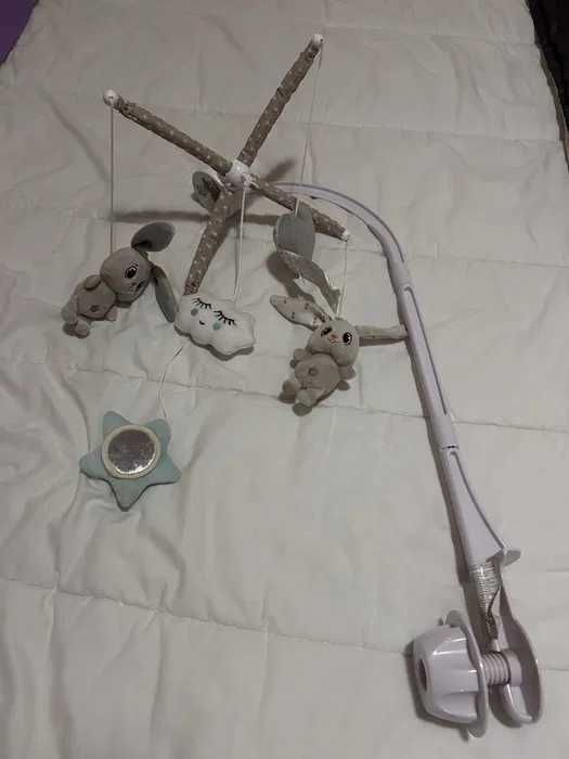 Proteções/tecidos, como novo, para grades da cama/berço