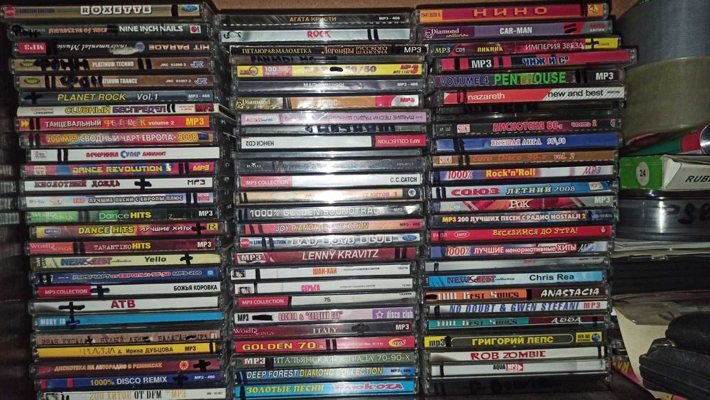 DVD диски. разные