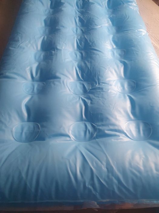 Materac jednoosobowy welurowy