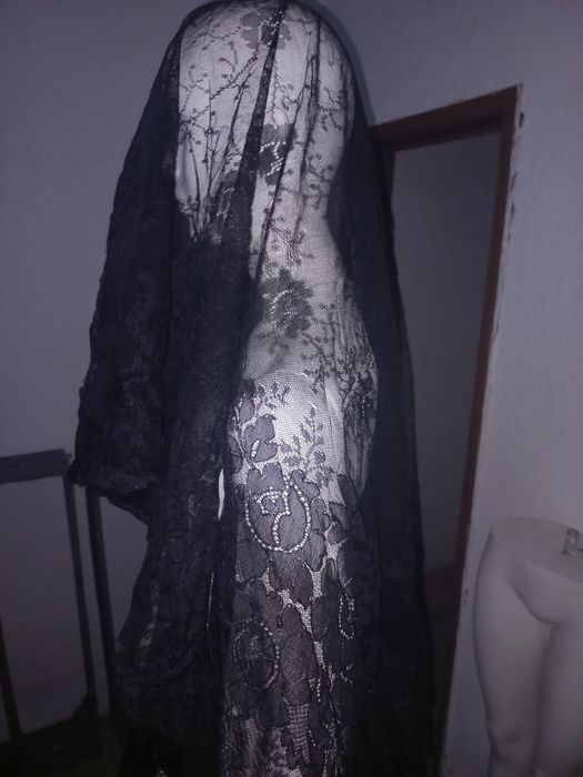 Veu mantilha renda
