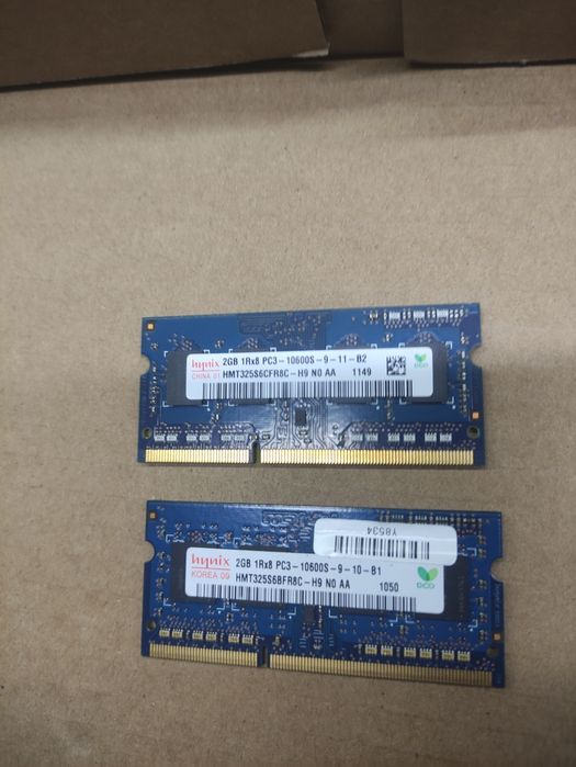 Продам память ОЗУ ноутбука DDR2