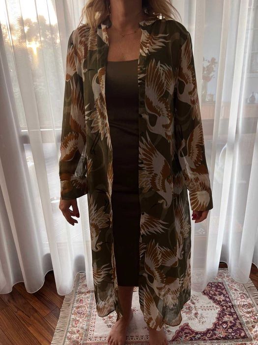 Zestaw sukienka Hugo Boss na ramiączkach z tuniką roz. 38