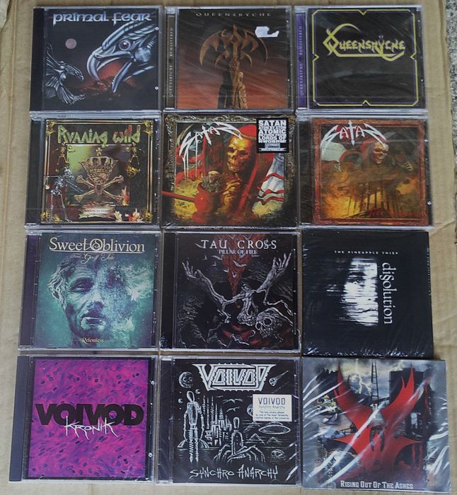 CD's Hard & Metal