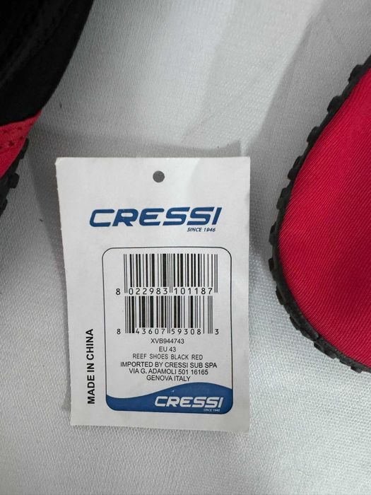 Buty Cressi Reef czerwony roz. 43