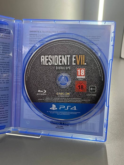 Ігровий диск на PS4 Playstation 4 Resident Evil VII Biohazard