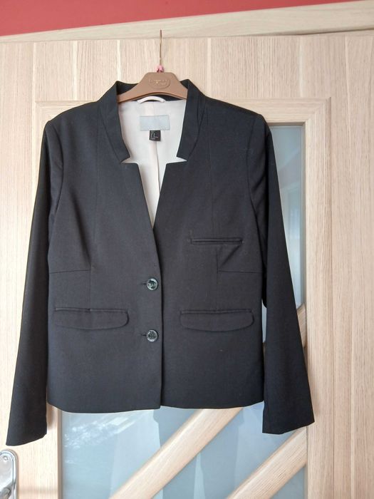 Żakiet czarny, H&M, 14