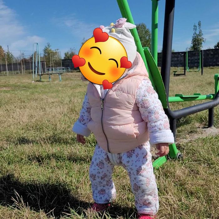 Мусліновий комбез  на ріст 74см