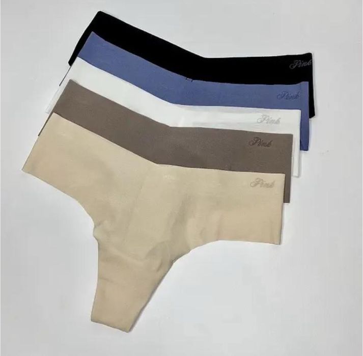 Трусики вікторія сікрет victoria’s secret набір трусиків vs безшовні